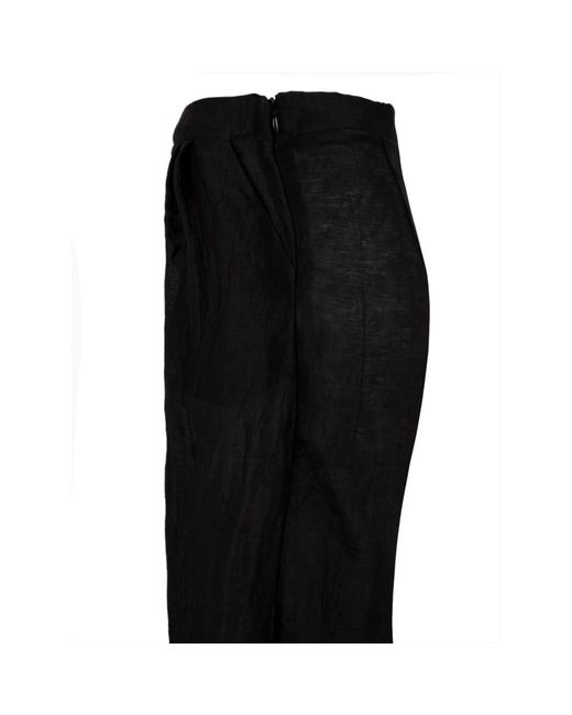 Wide Trousers Akep de color Black