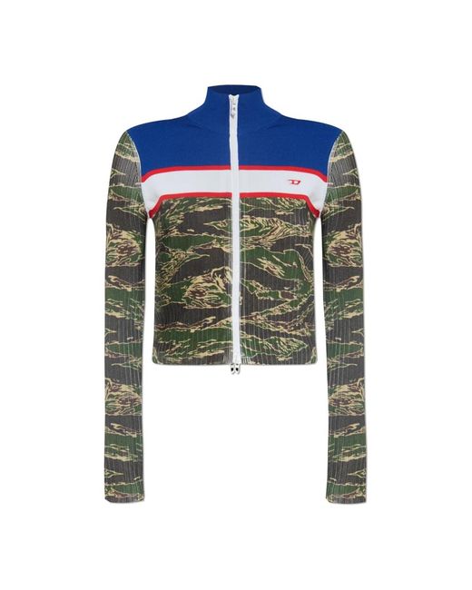 DIESEL Sweatshirt M-Camut in het Blue
