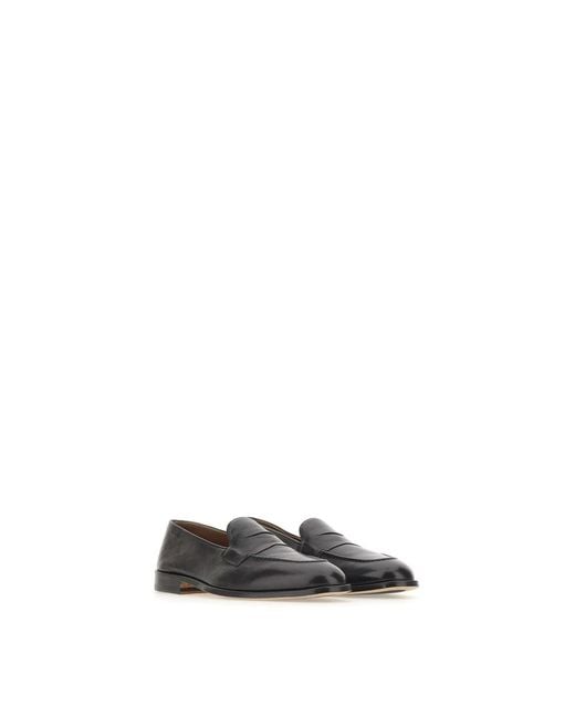 Alexander Hotto Black Loafers for men