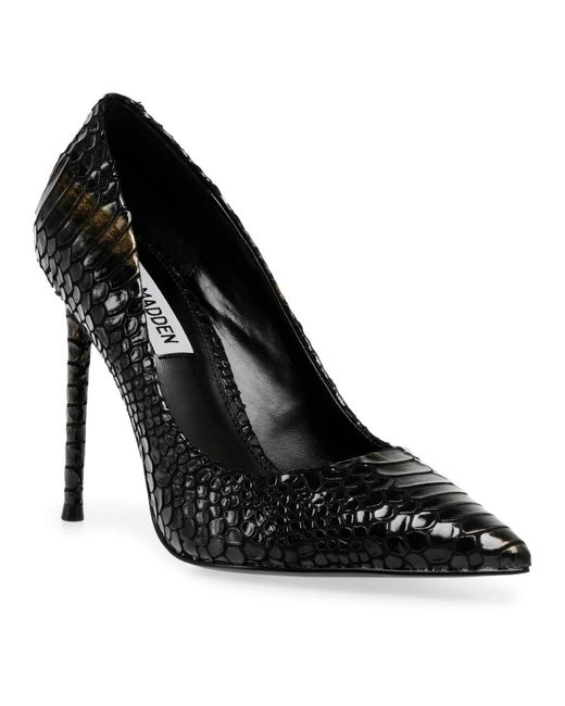 Steve Madden Black Vala Pump