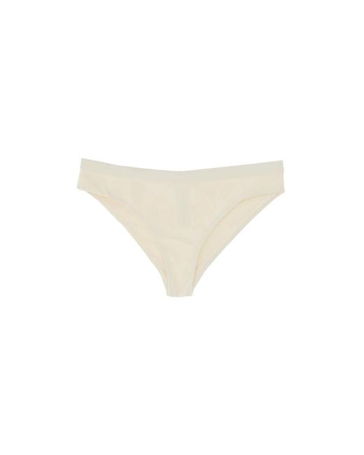 Jil Sander White Bikinis