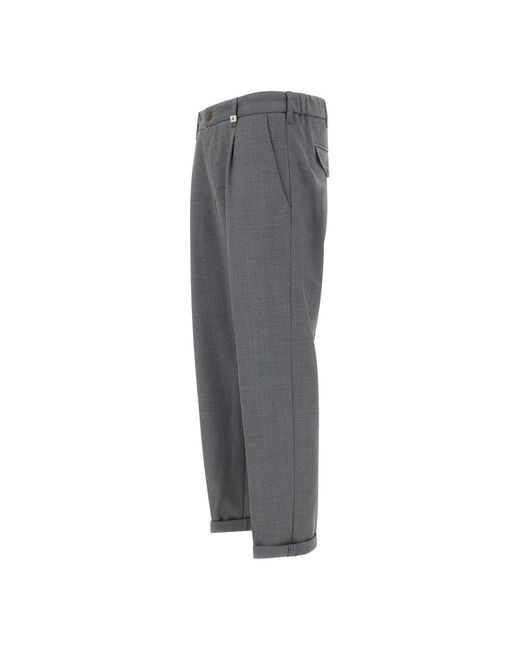 Myths Gray Suit Trousers for men