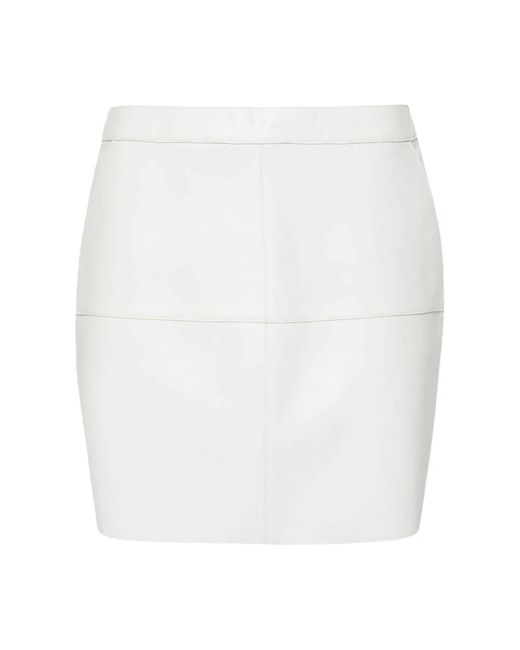 P.A.R.O.S.H. White Short Skirts