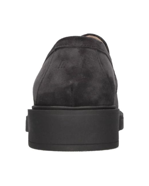 Frau Black Loafers