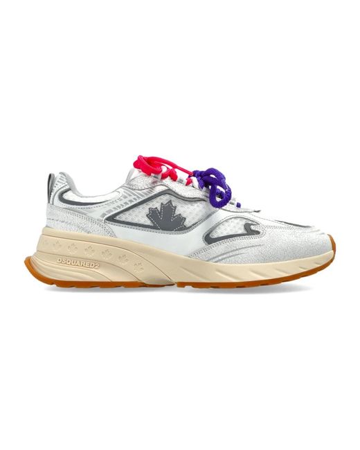 DSquared² Sprinter Sneakers in het White