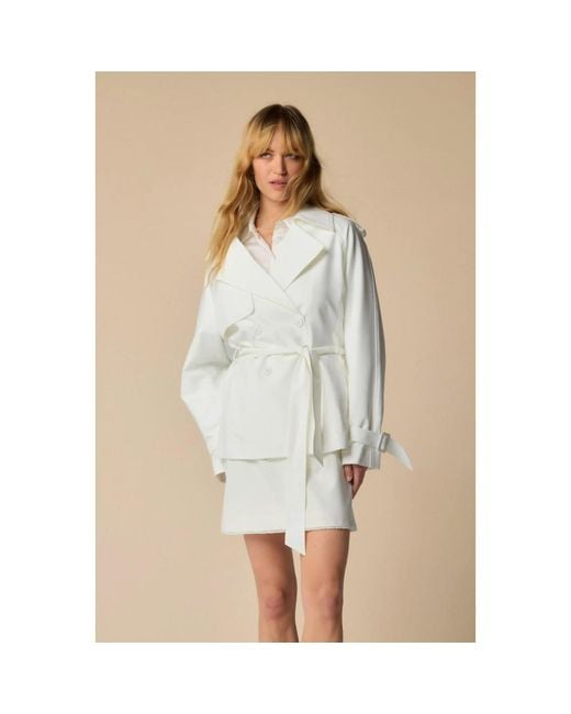 Trench Coats di Kocca in Gray