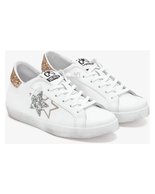 2 Star White Sneakers