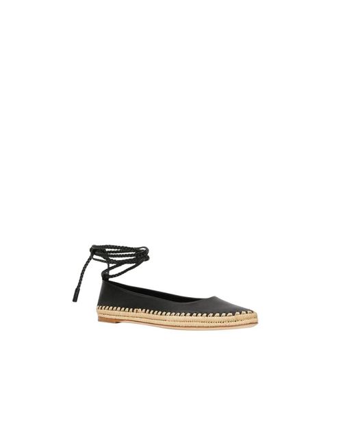 Max Mara Black Ballerina Shoes