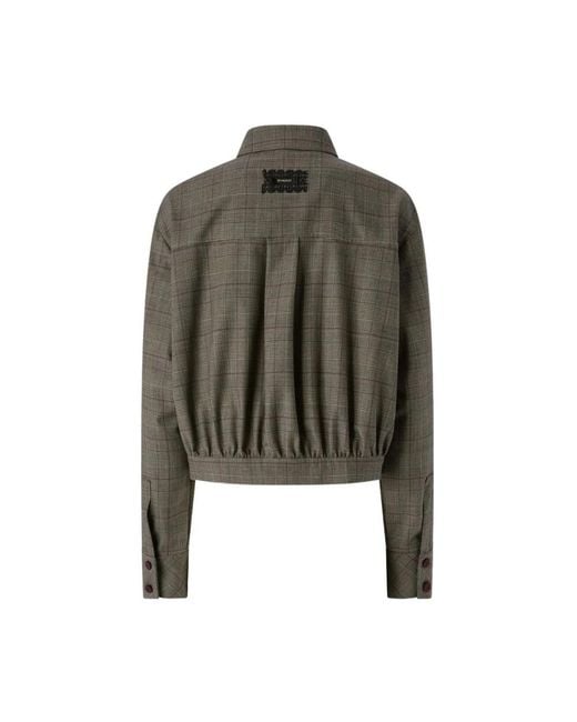 Pinko Green Bomber Jackets