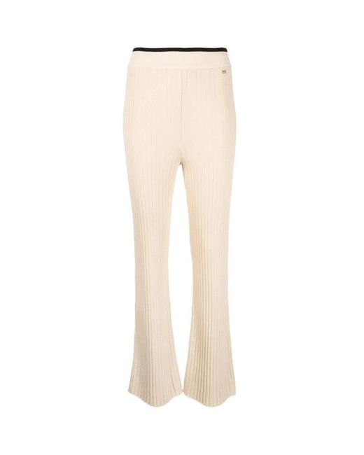 Sonia Rykiel Natural Wide Trousers