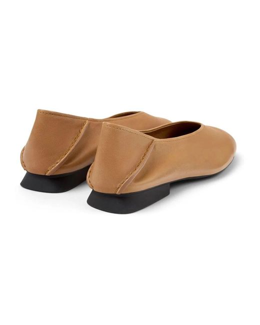 Camper Brown Ballerinas