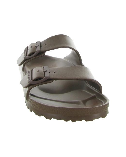 Birkenstock Brown Sliders for men