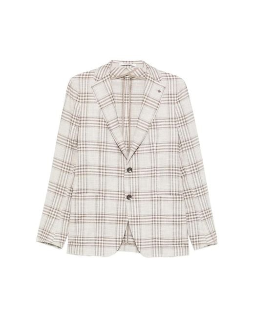 Tagliatore Jacket in het Natural voor heren