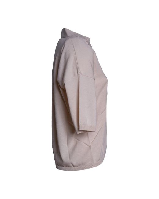 Kangra Brown V-Neck Knitwear