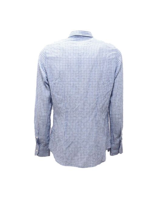 Dondup Blue Casual Shirts for men