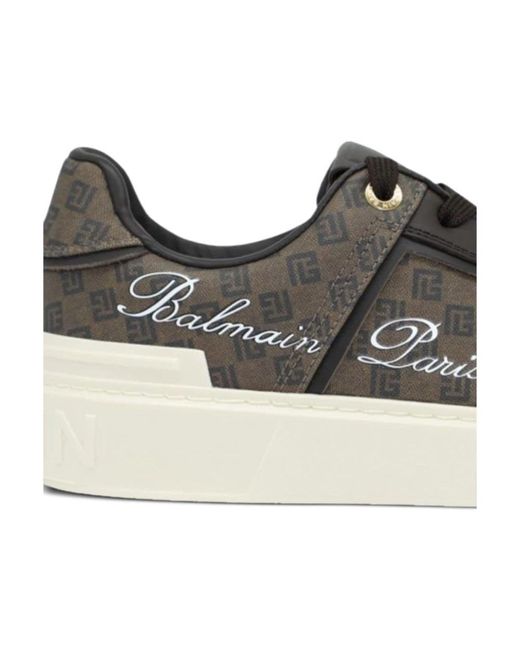 Balmain Brown Sneakers