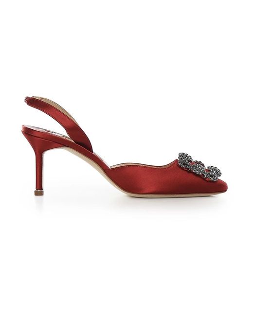 Manolo Blahnik Red Pumps