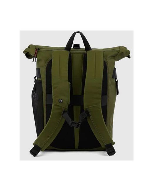 Piquadro Green Backpacks