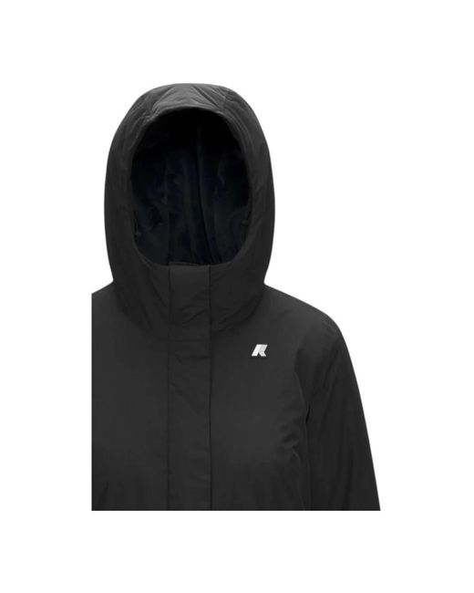 K-Way Black Rain Jackets