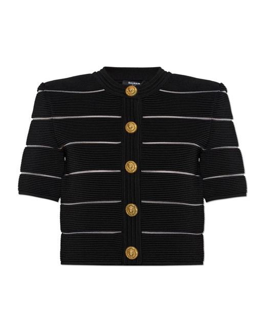 Cardigans Balmain de color Black