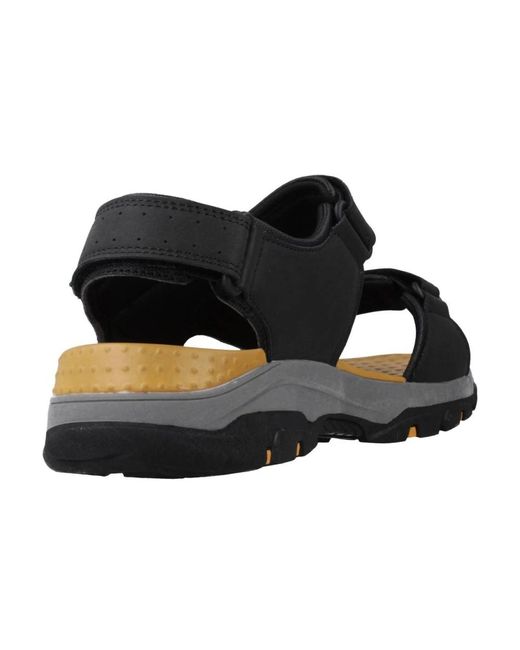Skechers Tresmen flache sandalen in Black für Herren
