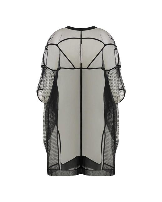 Rick Owens Overhemden ,Zwart ,Coats in het Black