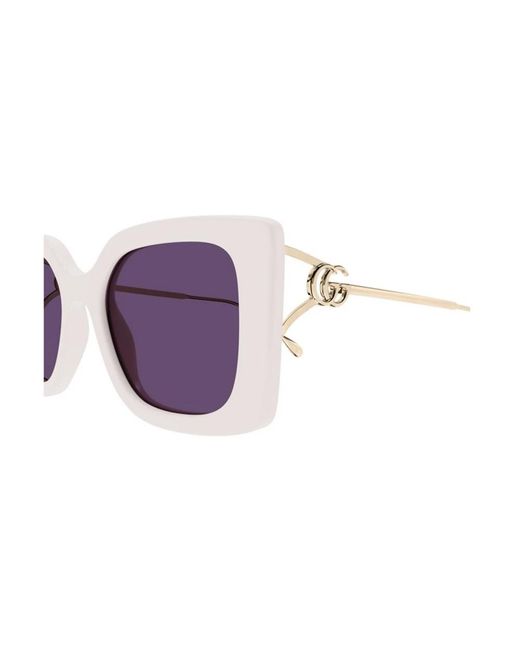 Gucci Purple Sunglasses