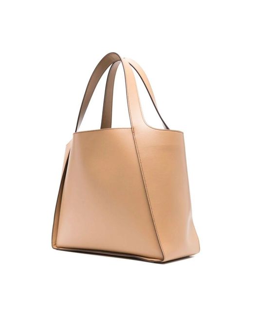 Tote Bags Stella McCartney de color Natural