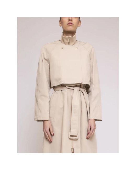 Trench Coats Emporio Armani en coloris Natural