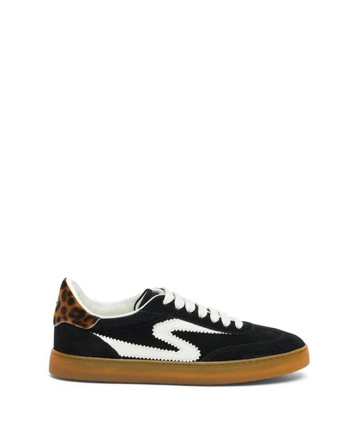 Stuart Weitzman Black Sw Runaround Sneaker