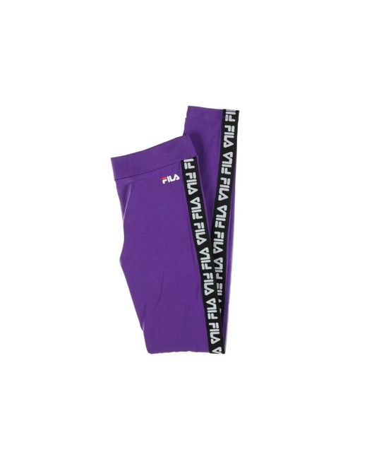 Sweatpants Fila de color Purple