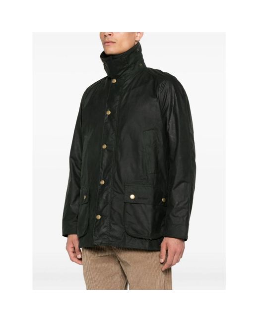 Barbour Black Light Jackets for men