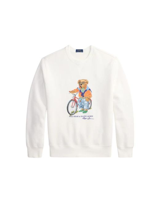 Ralph Lauren White Sweatshirts for men