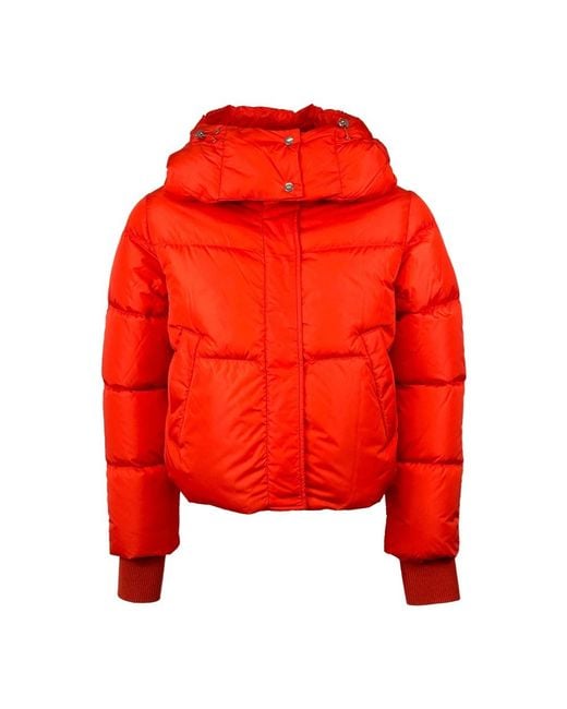 Add Red Winter Jackets