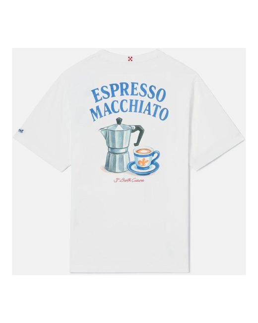Mc2 Saint Barth White T-Shirts for men