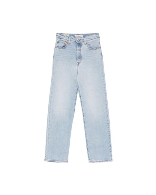 Levi's Blue Straight Jeans