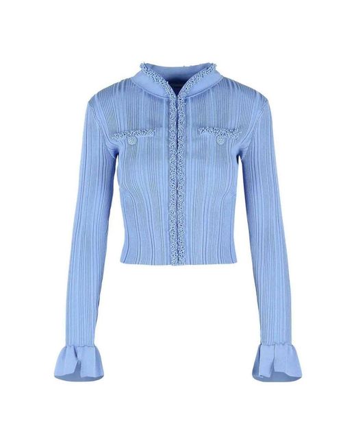 Cardigans Self-Portrait de color Blue
