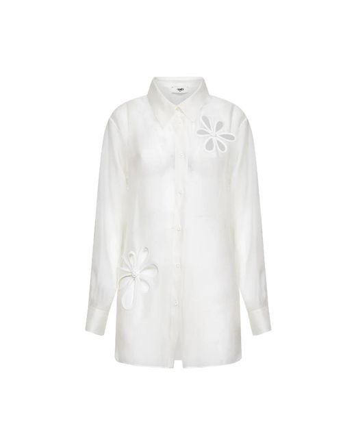 Shirts Fendi de color White