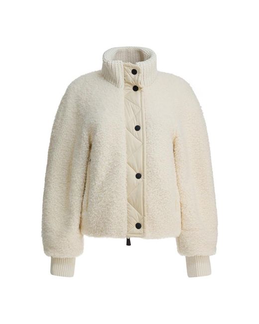 Moncler Jassen ,Wol Ayles Short Down Jacket in het Natural