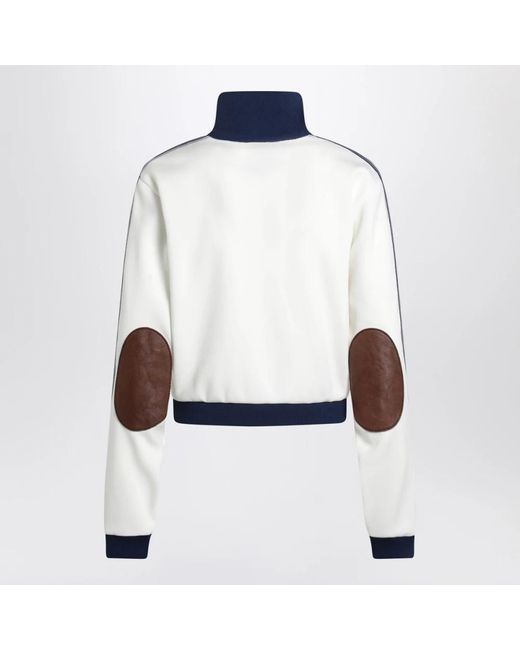 Prada White Zip-Throughs