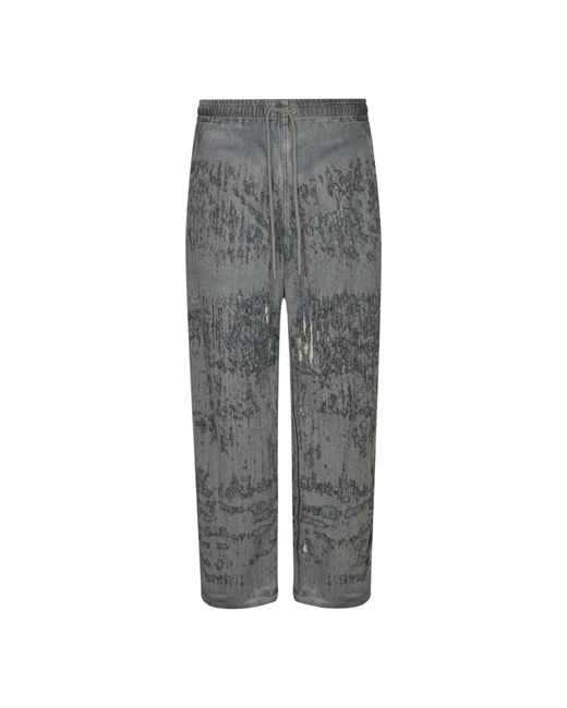 DIESEL Slim-Fit Trousers in het Gray voor heren