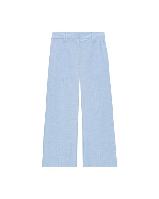Pantaloni casual f8812 di Ganni in Blue