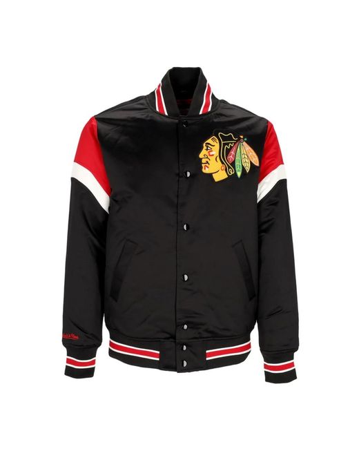 Bomber Jackets Mitchell & Ness de hombre de color Black