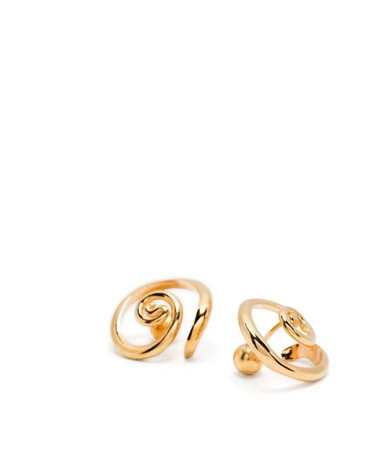 Earrings Panconesi de color Metallic