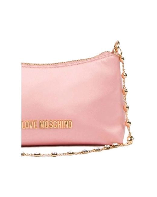 Love Moschino Pink Shoulder Bags