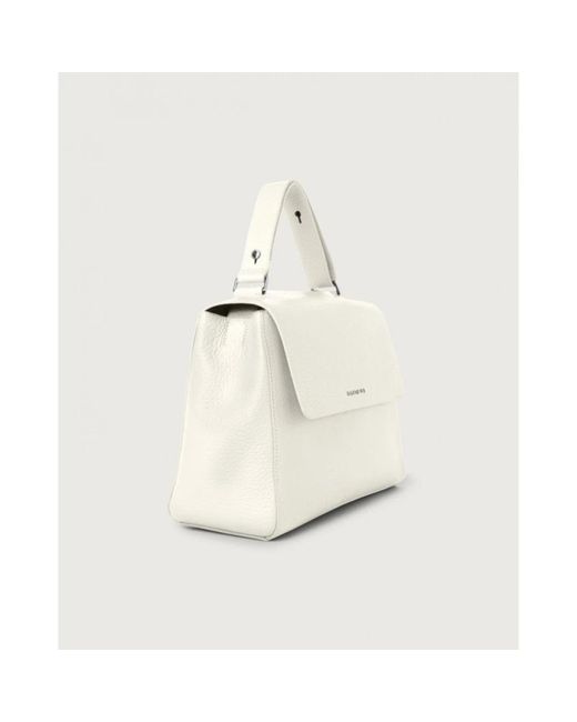 Orciani White Handbags