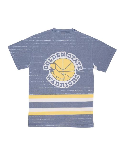 T-Shirts Mitchell & Ness de hombre de color Blue