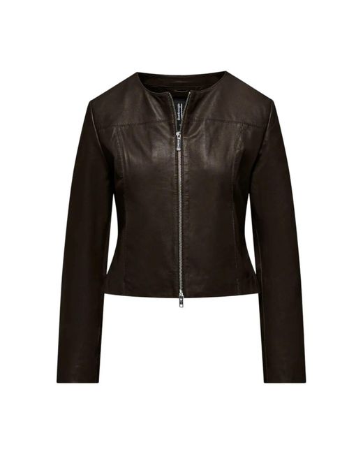 Bomboogie Black Leather Jackets