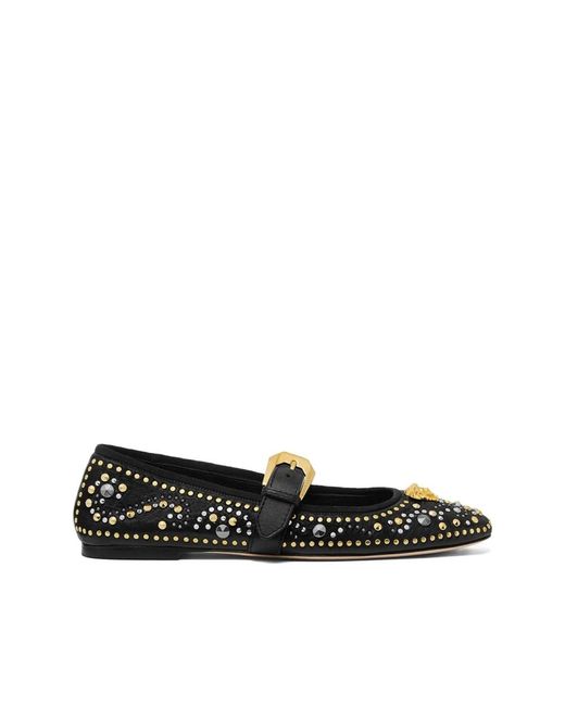Ballerinas Versace en coloris Black