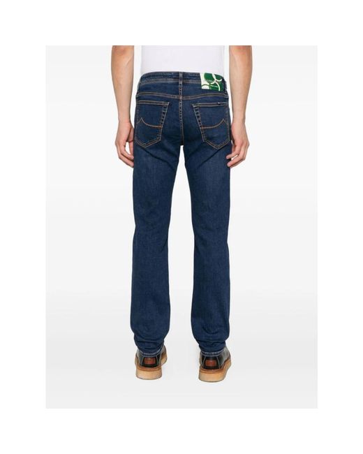 Jacob Cohen Blue Slim Fit Jeans for men